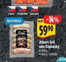 Albert Albert Gril mix Klobásky 200 g nabídka