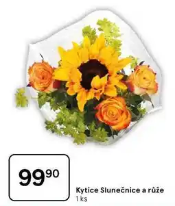 Tesco Kytice Slunečnice a růže, 1 ks nabídka