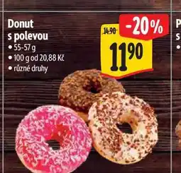 Albert Donut s polevou 55-57 g nabídka