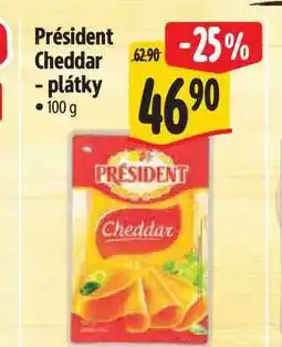 Albert Président Cheddar 100 g nabídka