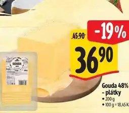 Albert Gouda 48% - plátky 200 g nabídka