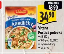 Albert Vitana Poctivá polévka 58-122 g nabídka