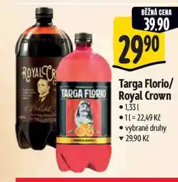 Albert Targa Florio/ Royal Crown 1,33 l nabídka