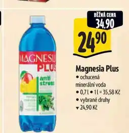 Albert Magnesia Plus ochucená minerální voda 0,7 l nabídka