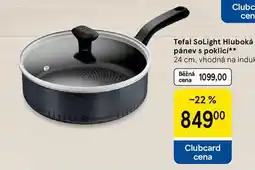 Tesco Tefal SoLight Hluboká pánev s poklicí, 24 cm, vhodná na indukci nabídka