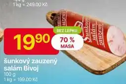 Hruška Bivoj šunkový zauzený salám 100 g nabídka