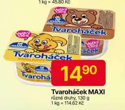 Hruška Milko Tvaroháček XXL 130 g nabídka
