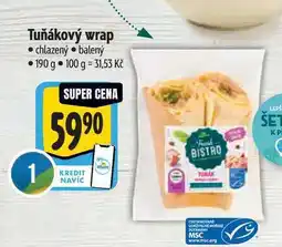 Albert Tuňákový wrap 190 g nabídka