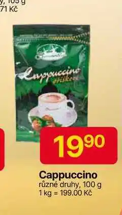 Hruška Cappuccino různé druhy, 100 g nabídka