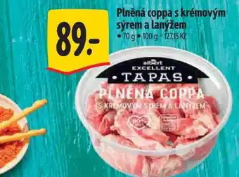 Albert Plněná coppa s krémovým sýrem a lanýžem 70 g nabídka