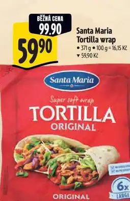 Albert Santa Maria tortilla wrap 371 g nabídka