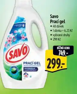 Albert Savo Prací gel 48 dávek nabídka