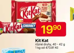 Hruška Kit Kat nabídka