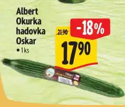Albert Albert Okurka hadovka Oskar nabídka