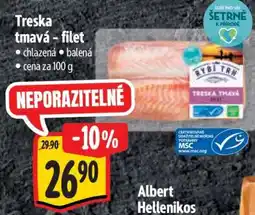 Albert Treska tmavá – filet nabídka
