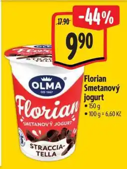 Albert Florian Smetanový jogurt nabídka