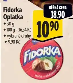 Albert Fidorka oplatka nabídka