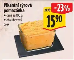 Albert Pikantní sýrová pomazánka nabídka