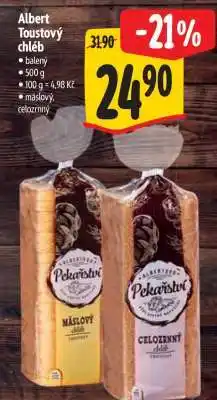 Albert Albert Toustový chléb nabídka