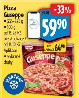 Albert Pizza Giuseppe nabídka