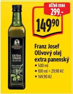 Albert Franz Josef Olivový olej extra panenský nabídka