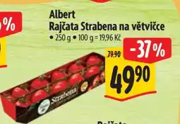Albert Albert Rajčata Strabena na větvičce nabídka