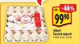 Albert Albert Čerstvá vejce M nabídka