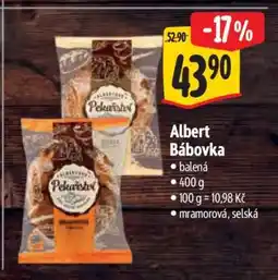 Albert Albert Bábovka nabídka