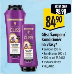 Albert Gliss Šampon / Kondicionér na vlasy nabídka