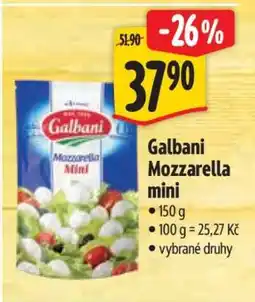 Albert Galbani Mozzarella mini nabídka