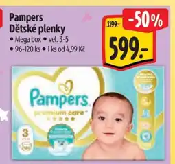 Albert Pampers Dětské plenky nabídka