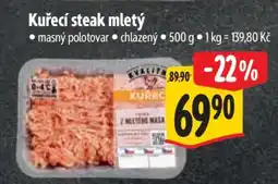 Albert Kuřecí steak mletý nabídka