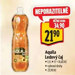 Albert Aquila ledový čaj nabídka
