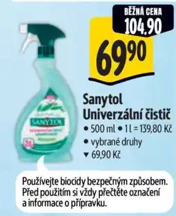 Albert Sanytol univerzální čistič nabídka