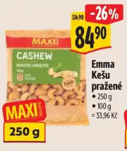 Albert Emma Kešu pražené nabídka
