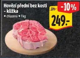 Albert Hovězí přední bez kosti – kližka nabídka