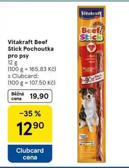 Tesco Vitakraft Beef Stick Pochoutka pro psy nabídka