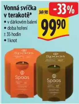 Albert Vonná svíčka v terakotě nabídka