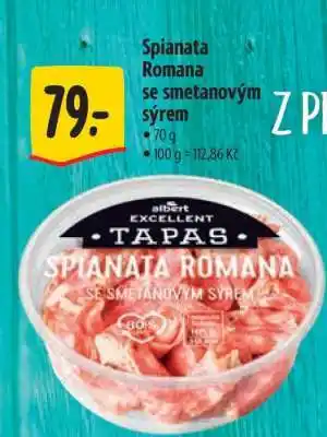 Albert Spianata Romana se smetanovým sýrem nabídka