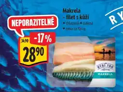 Albert Makrela − filet s kůží nabídka