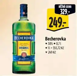 Albert Becherovka nabídka
