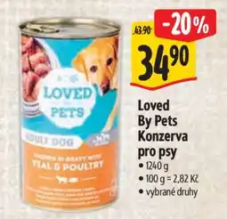 Albert Loved by Pets Konzerva pro psy nabídka