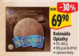 Albert Kolonáda oplatky nabídka