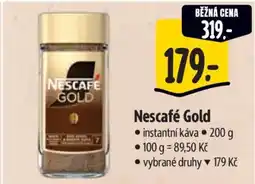 Albert Nescafé Gold nabídka