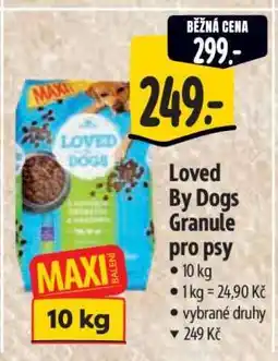 Albert Loved by Dogs Granule pro psy nabídka