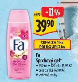 Albert Fa sprchový gel nabídka