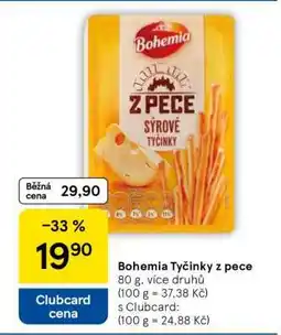 Tesco Bohemia Tyčinky z pece nabídka