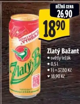 Albert Zlatý Bažant nabídka