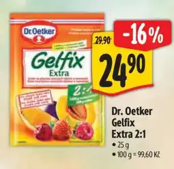 Albert Dr. Oetker Gelfix extra 2 : 1 nabídka