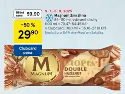 Tesco Magnum zmrzlina nabídka